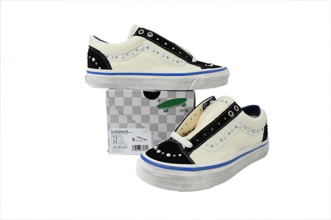 Vans Old Skool 36 'Pearlized Pack-Marshmallow White'