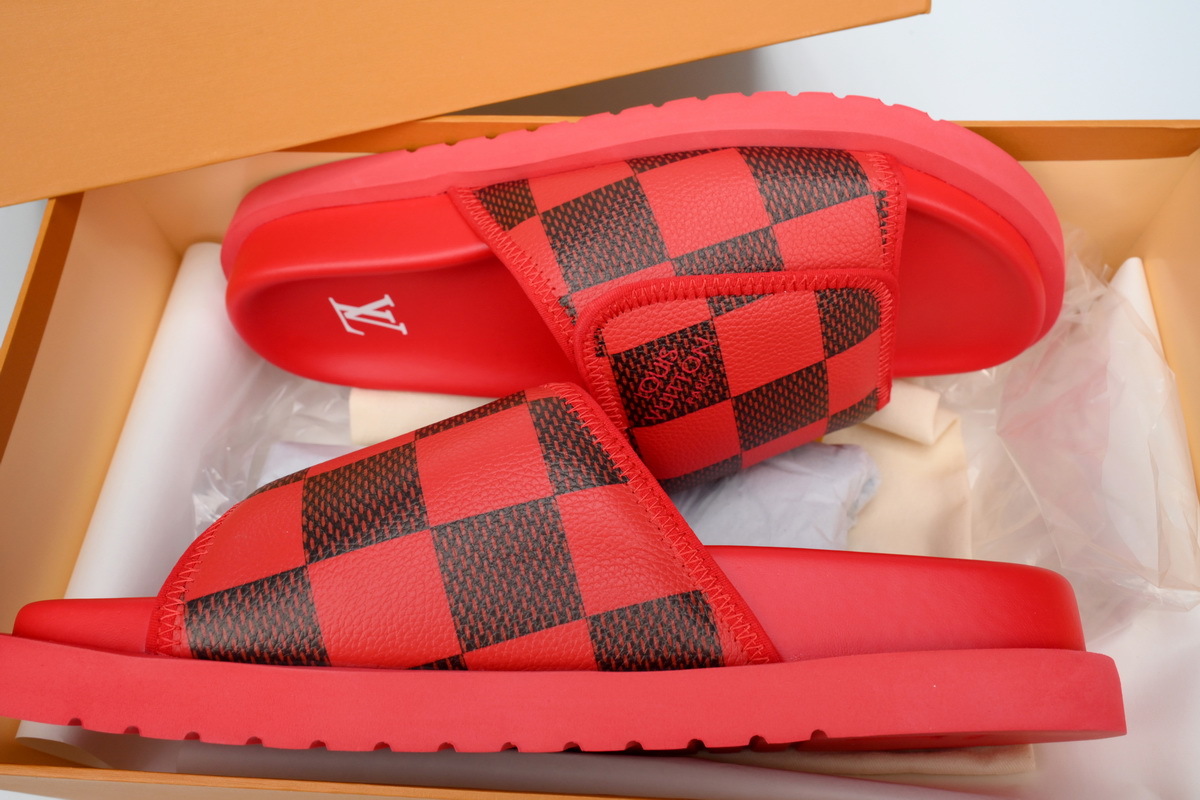 Pkkicks God Batch LOUIS VUITTON Miami Red