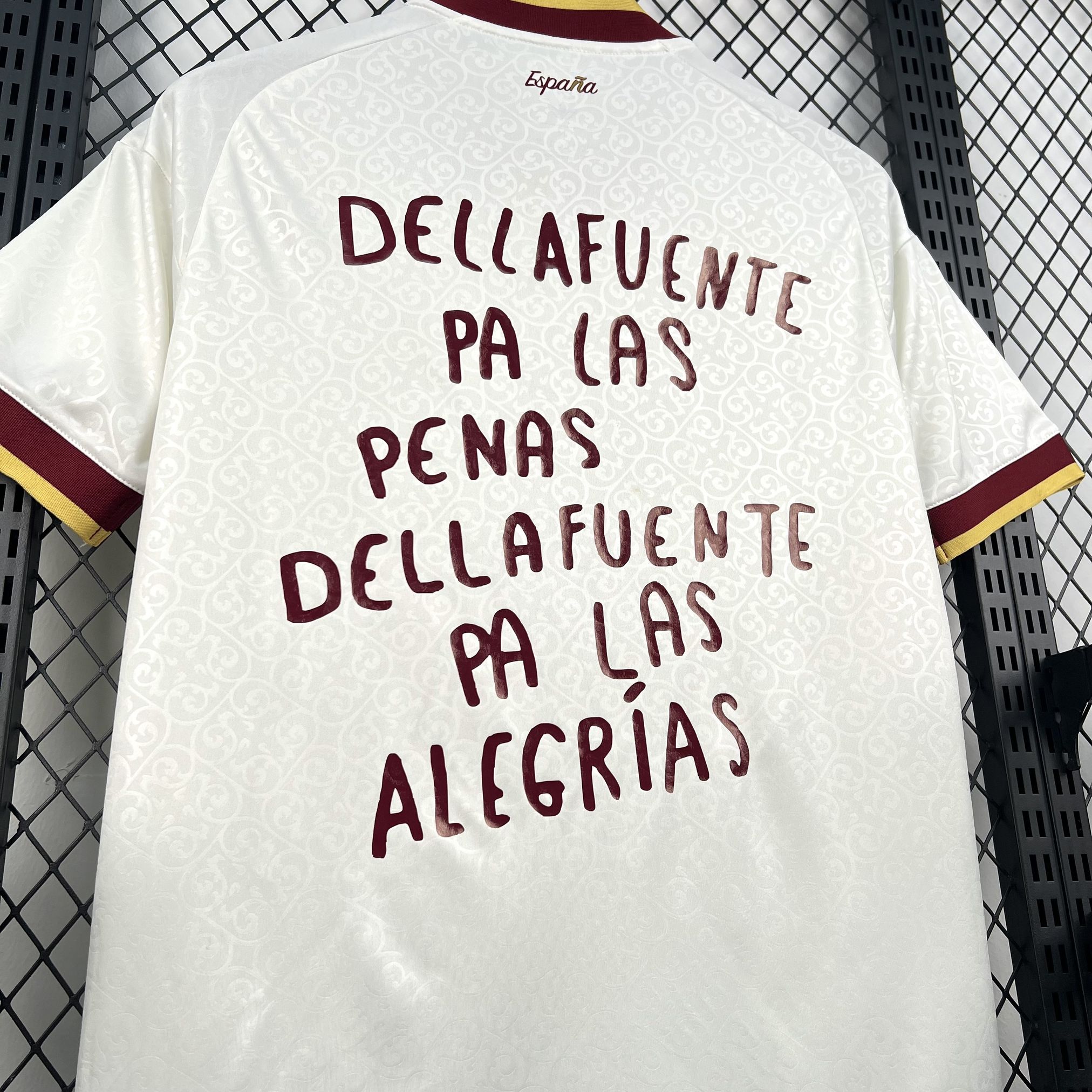 Mens Spain x Dellafuente 2026 World Cup Away Jersey