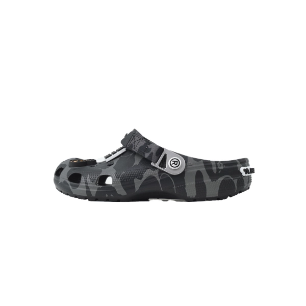 BAPE x Crocs Classic Clog 'ABC Camo - Black'