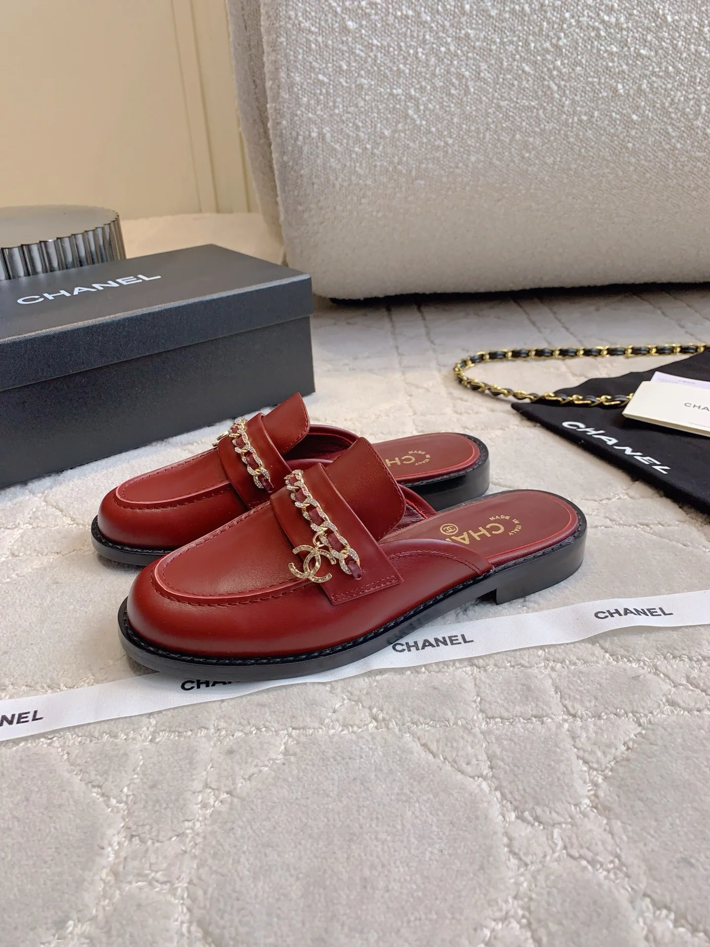 Chan New Loafers half slippers