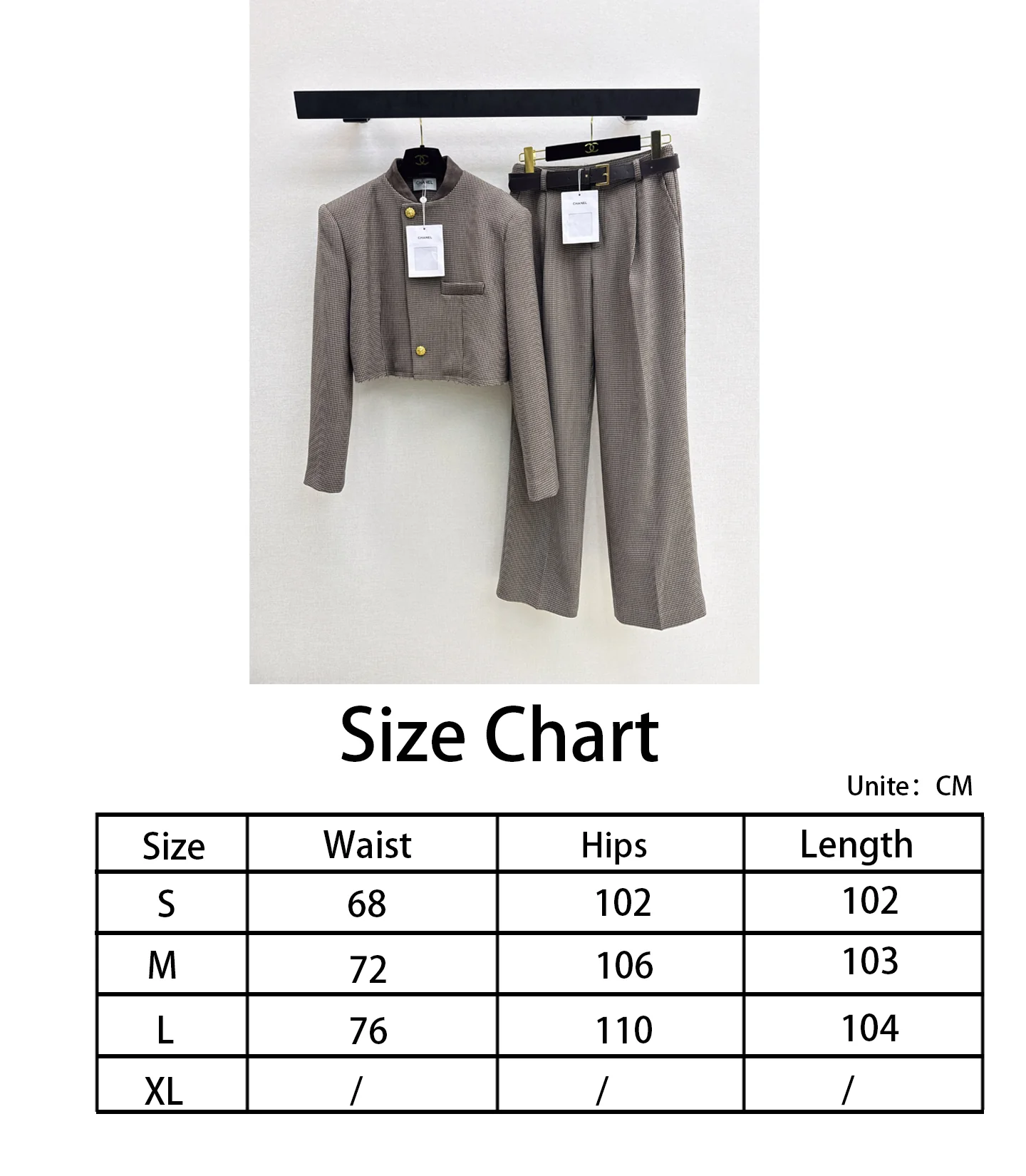 Chan NEW suit pants