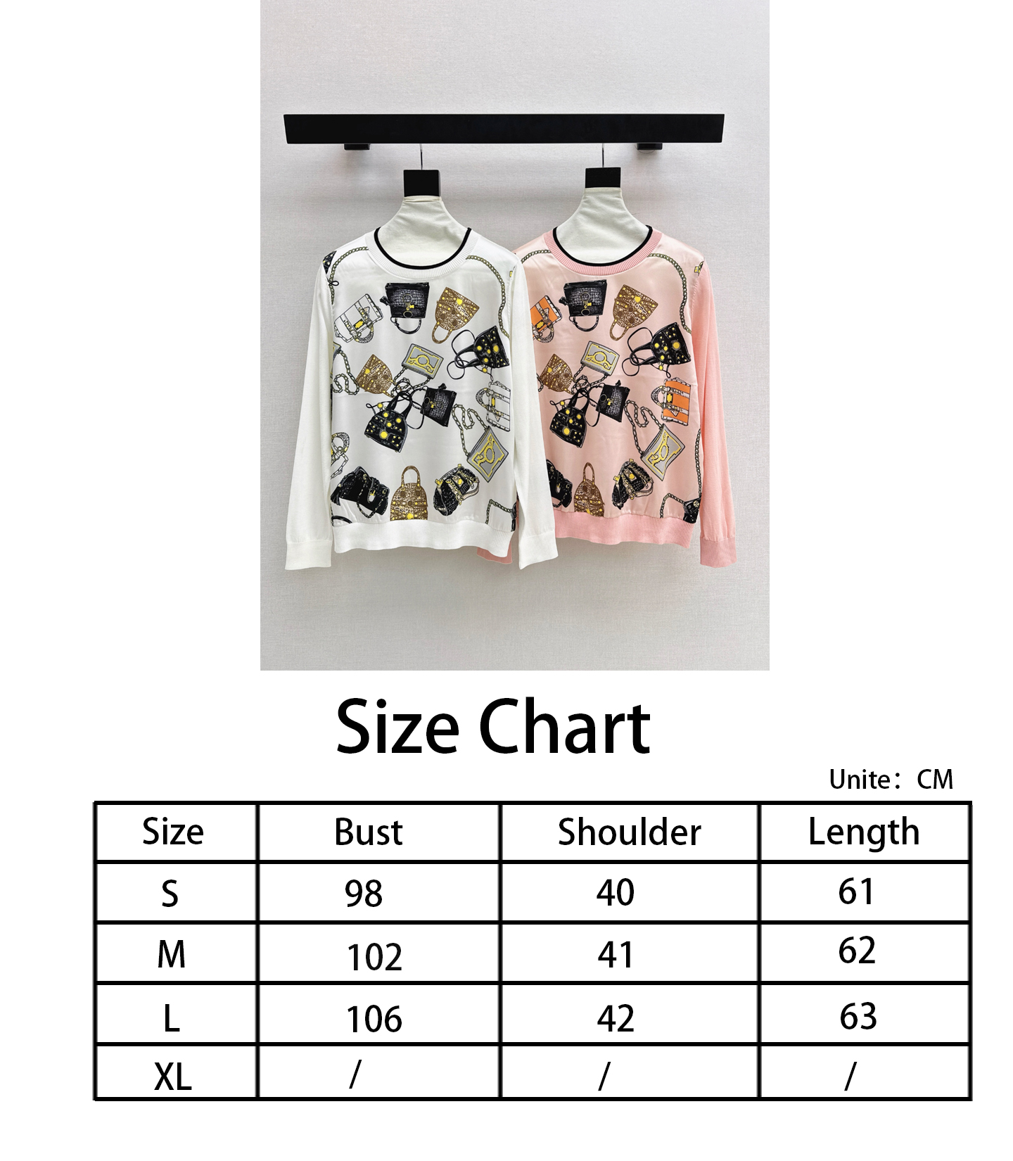 Herm NEW print knitwear