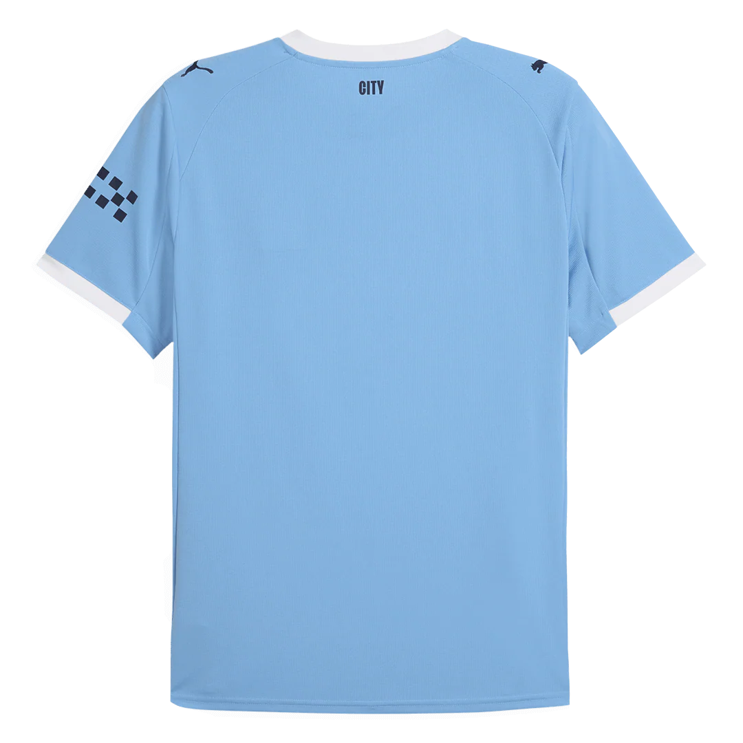 Manchester City Home Soccer Jersey 2025/26 Blue