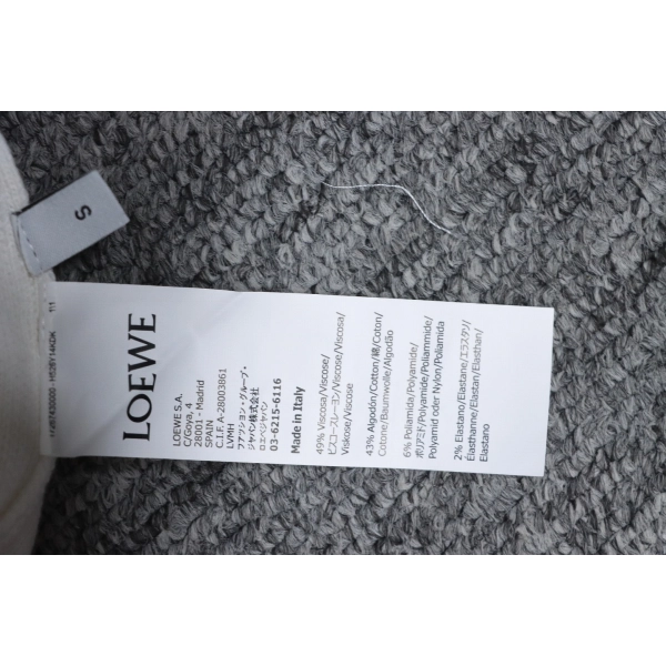 Loewe Pocket Printed Sweater 24Fw  white