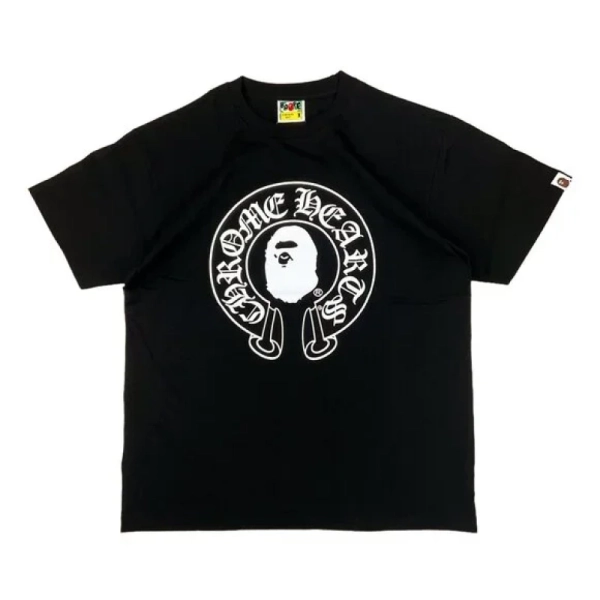 BAPE x Chrome Hearts Baby Milo T-shirt Black