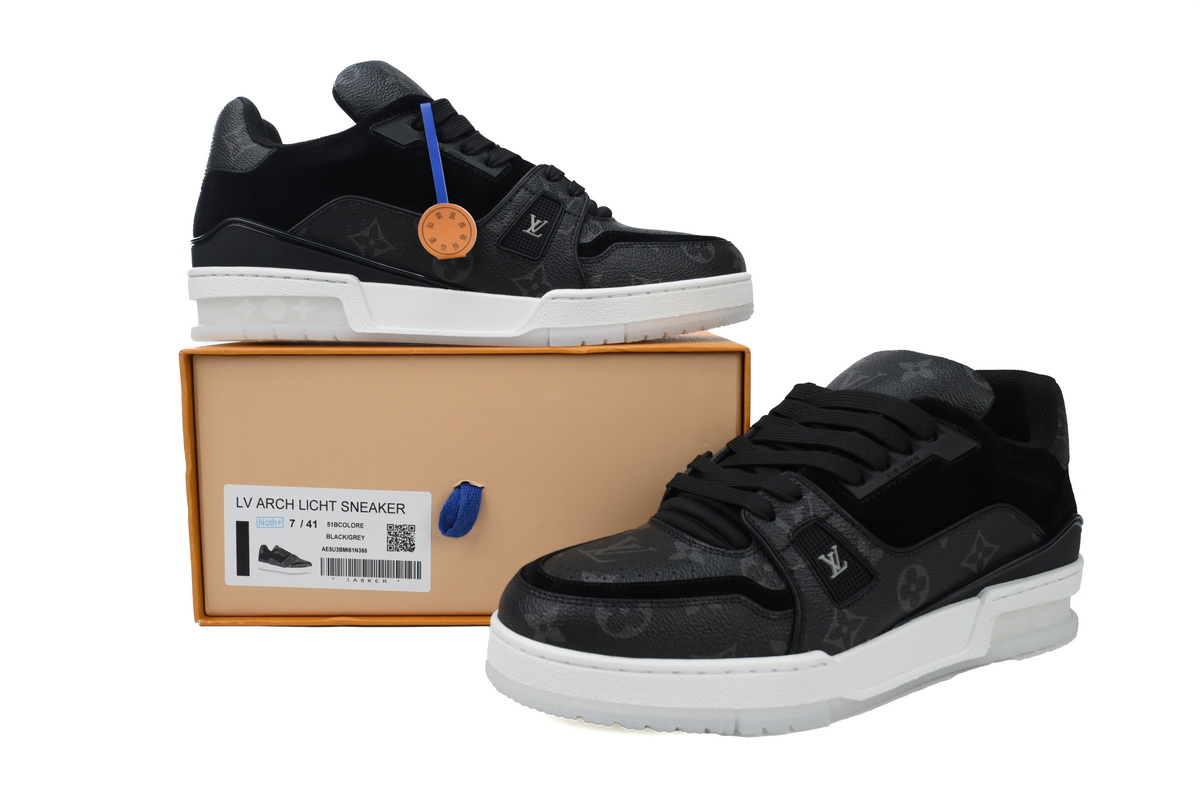 Pkkicks God Batch Louis Vuitton Louis Vuitton Trainer Black