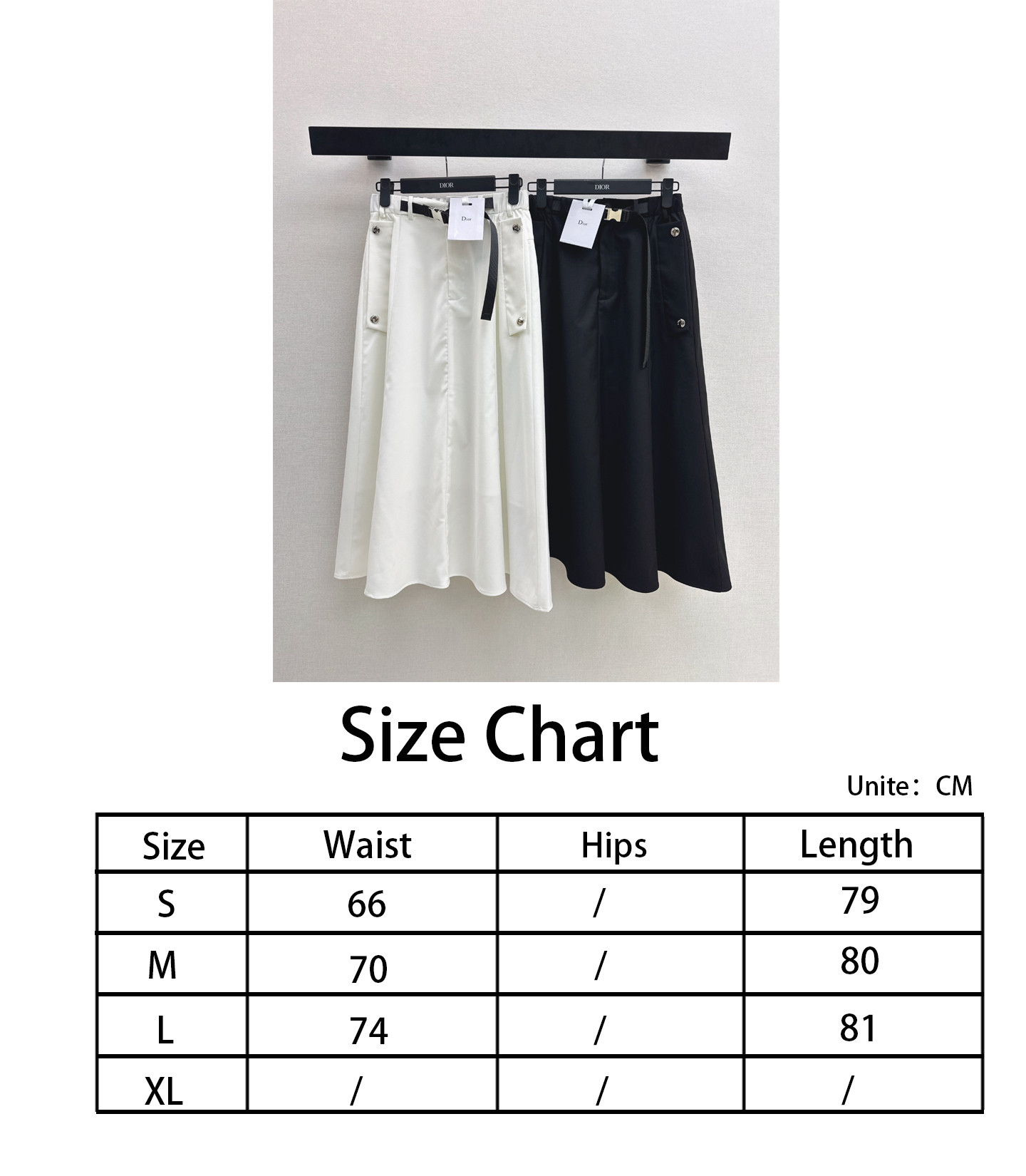 CD NEW pleated skirts