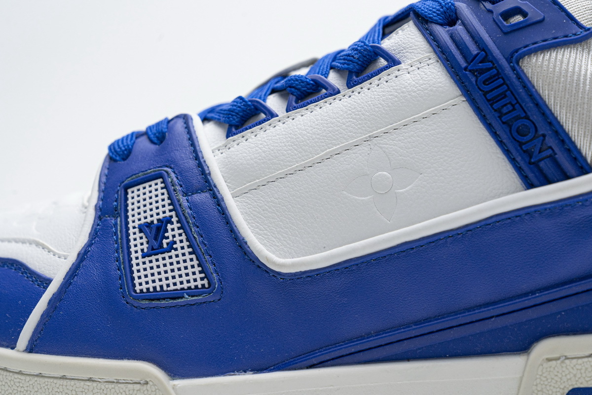 Pkkicks God Batch LOUIS VUITTON 20ss Trainer Blue