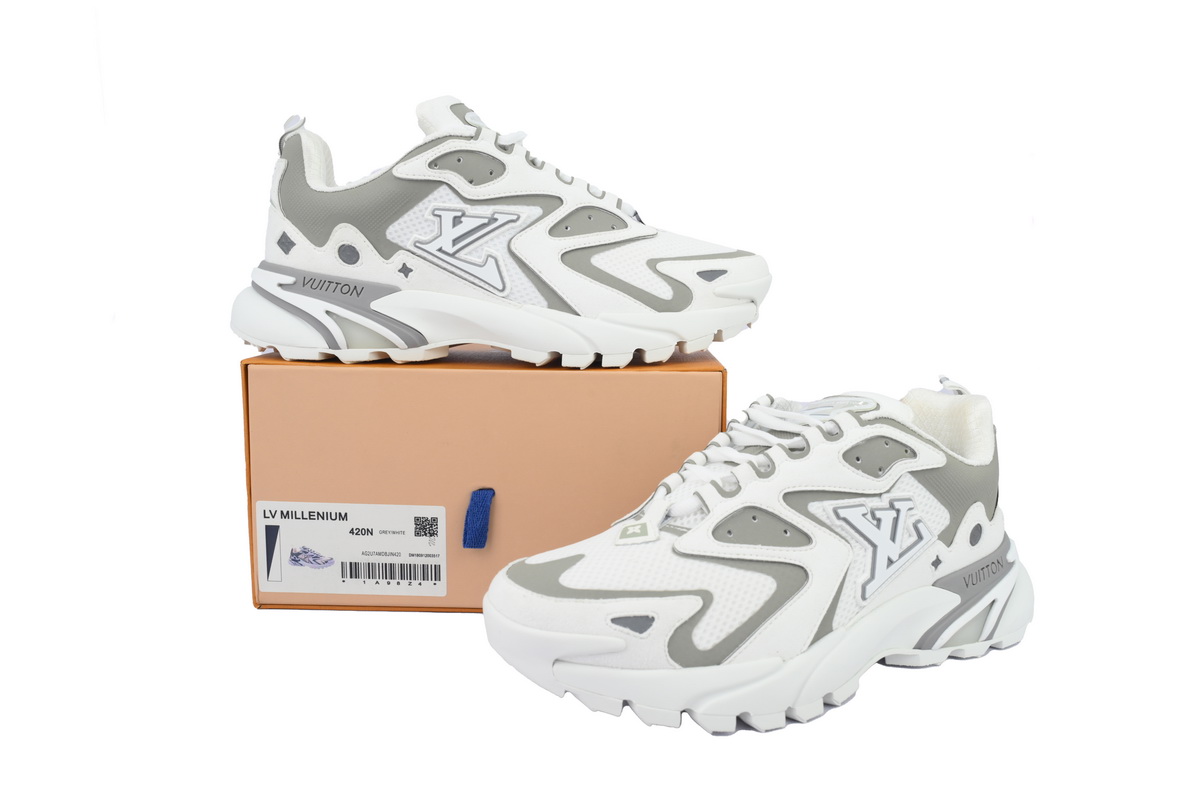 Pkkicks God Batch Louis Vuitton Run Tatic White