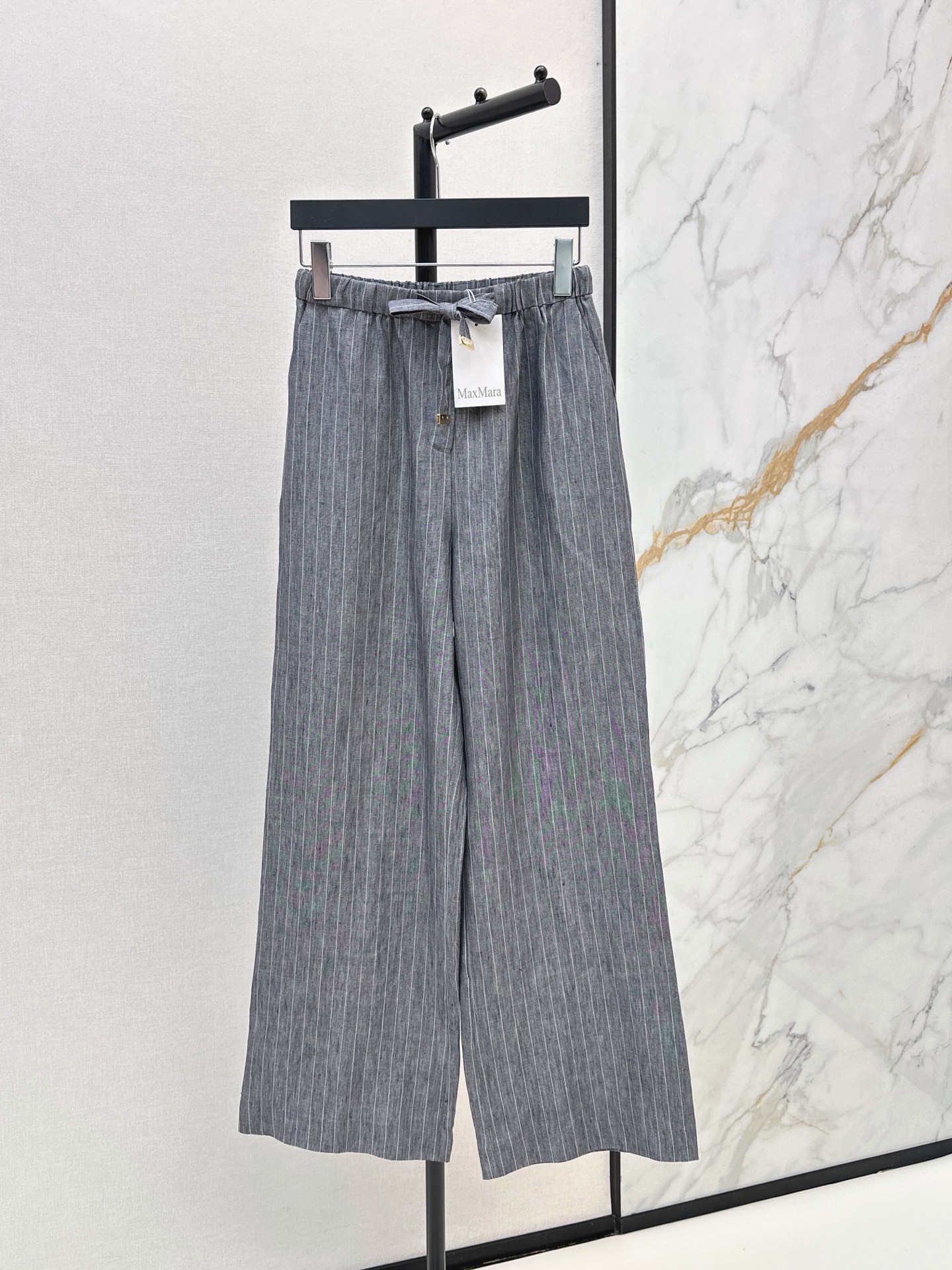 Max New Striped casual trousers