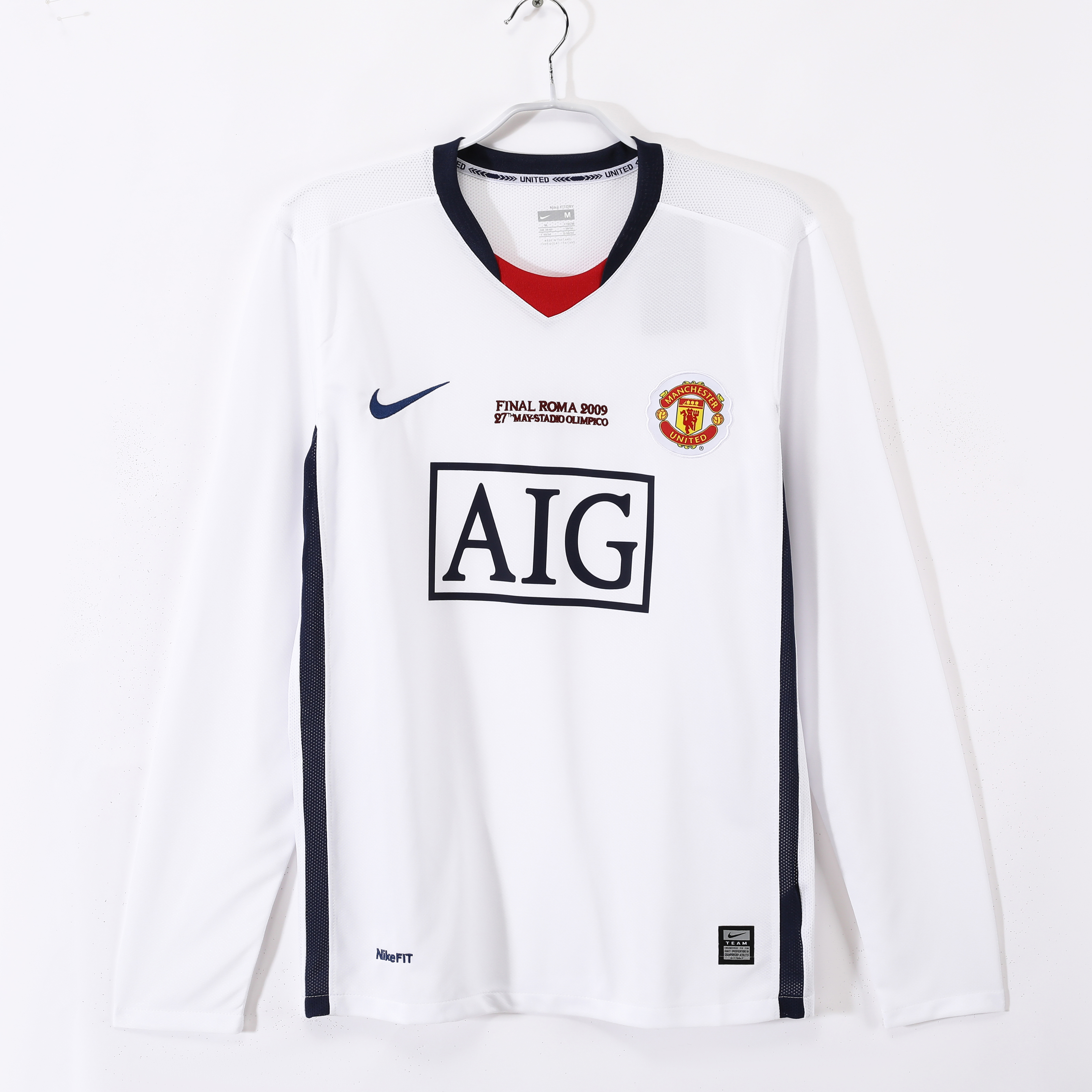 Manchester United Third Long Sleeve Retro Jersey 08/09