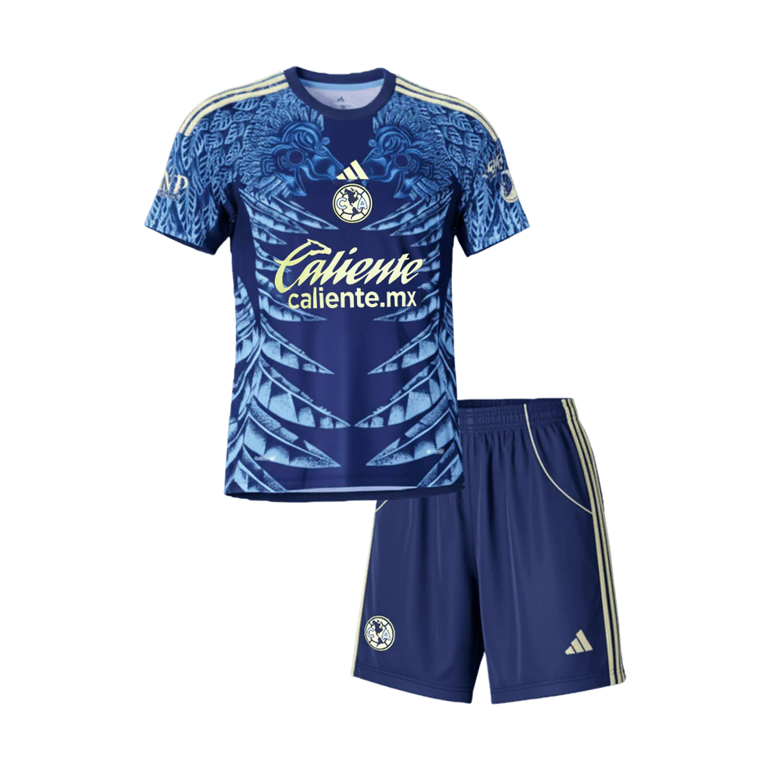 Kid's Club America Away Kit - Jersey+Shorts 2025/26
