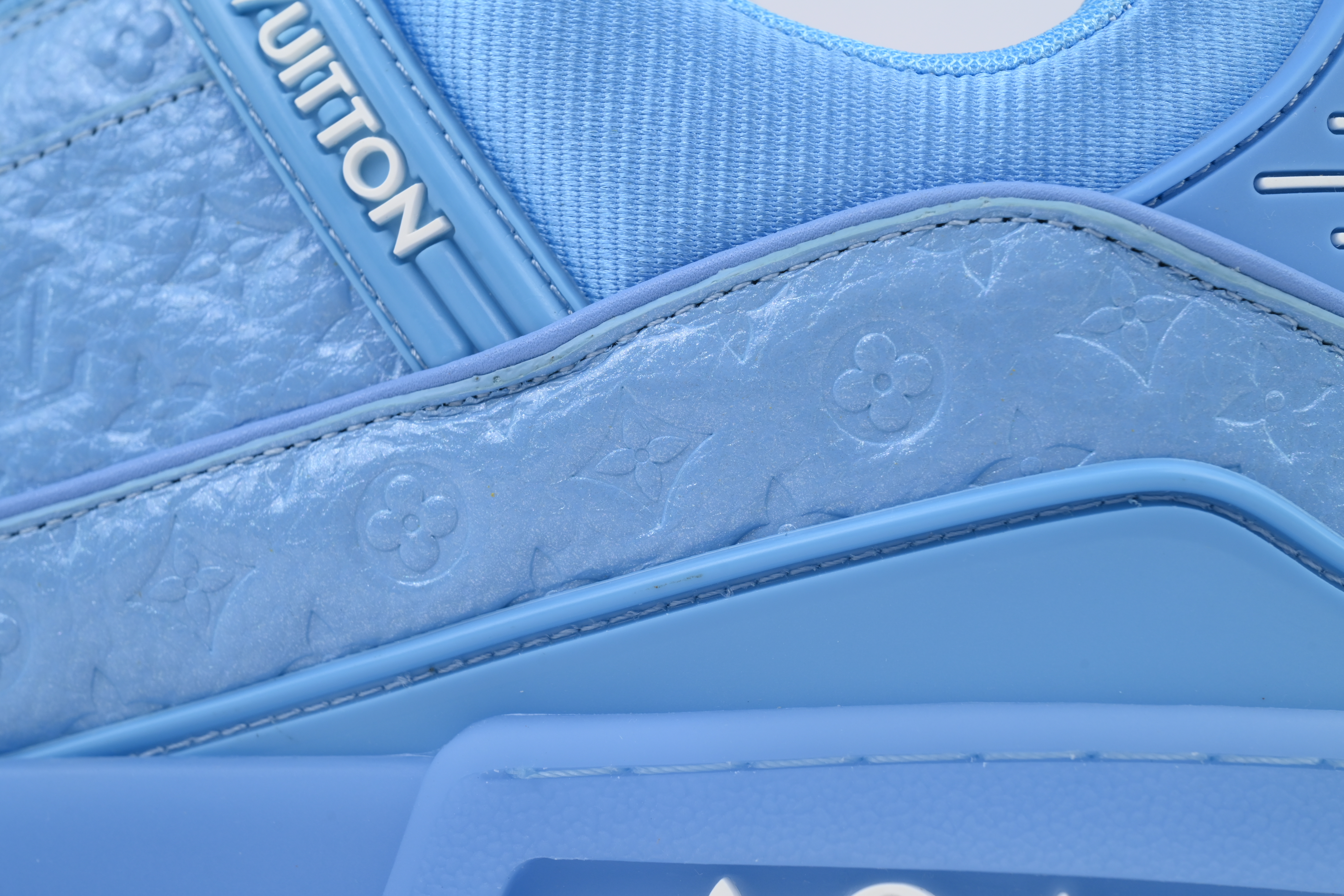 Pkkicks God Batch Louis Vuitton Blue Lychee Patent Leather
