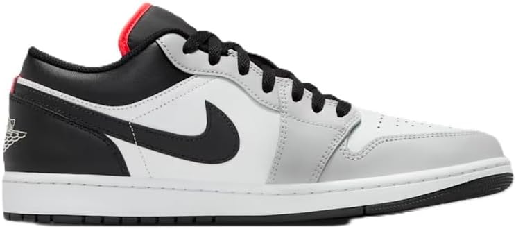 Air Jordan 1 Low - Men's Shoes (Neutral Grey, Summit White, Infrared 23/Black)