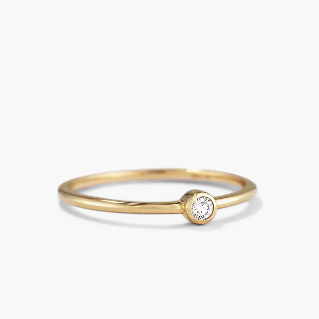 Solo Diamond Ring