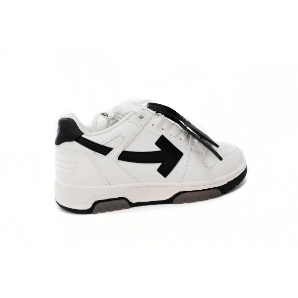 OFF-WHITE Out Of Office OOO 30 MM Low Tops Black White Blue OMIA189C99LEA0040110