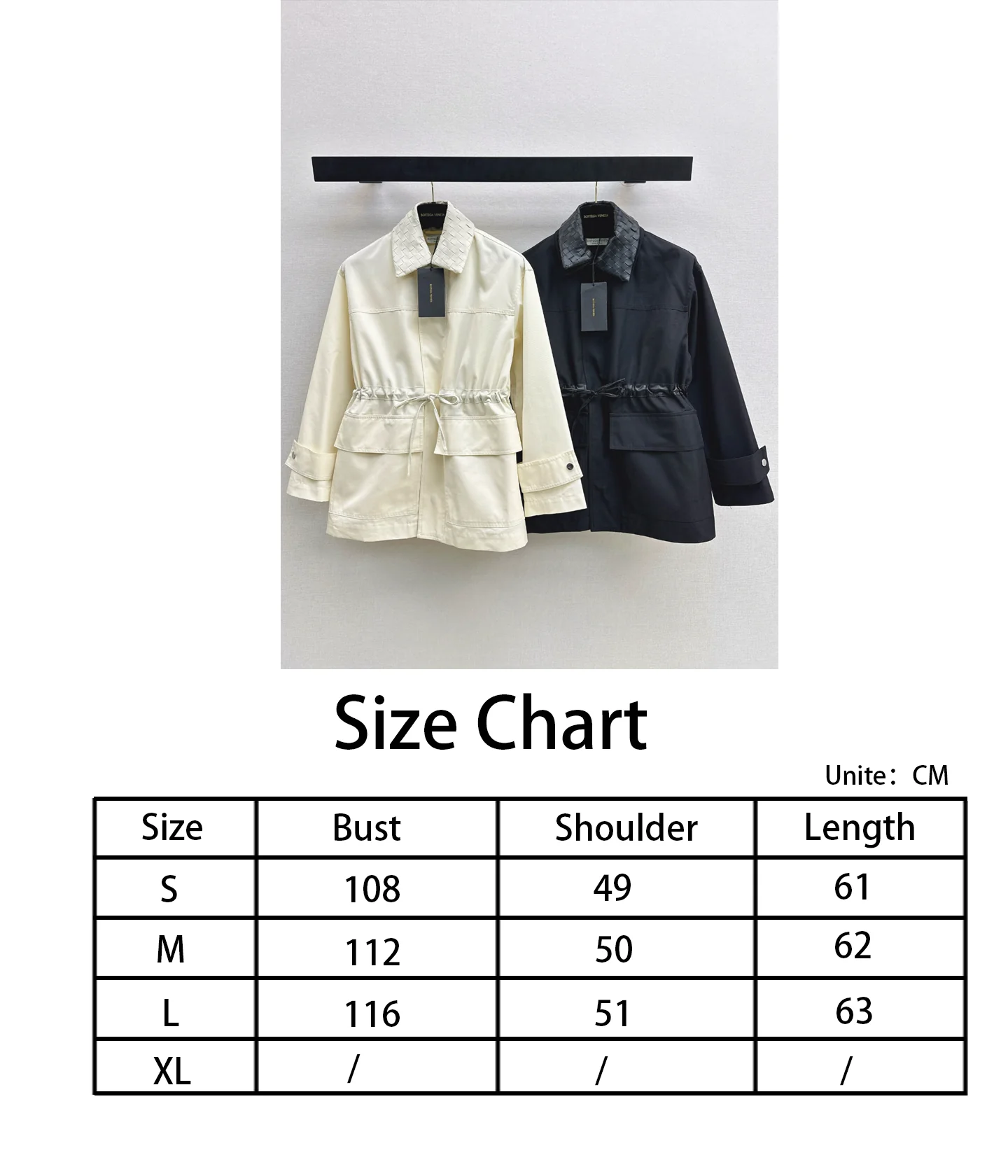 Bott NEW drawstring jacket