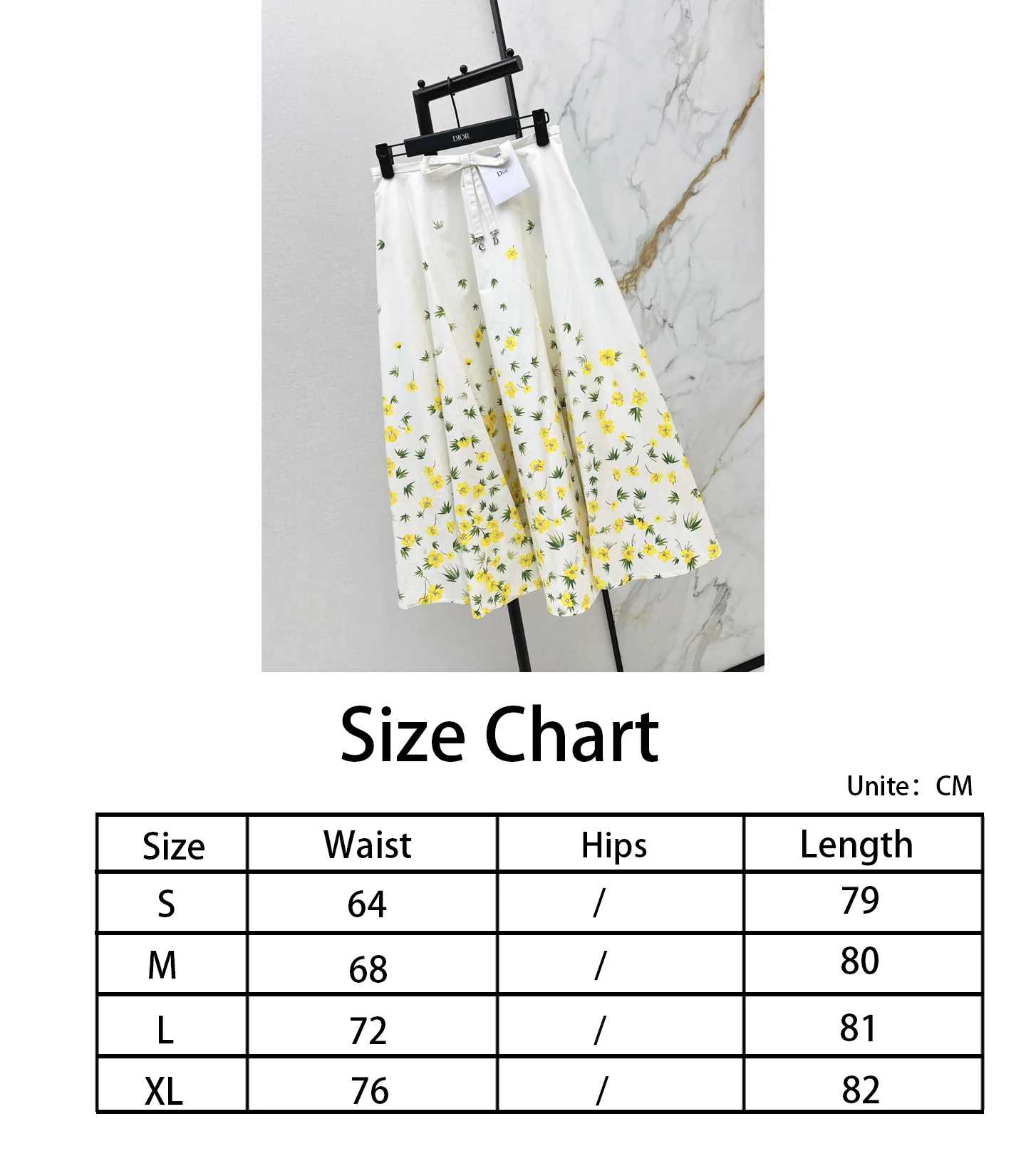 CD NEW flower print pleated skirts