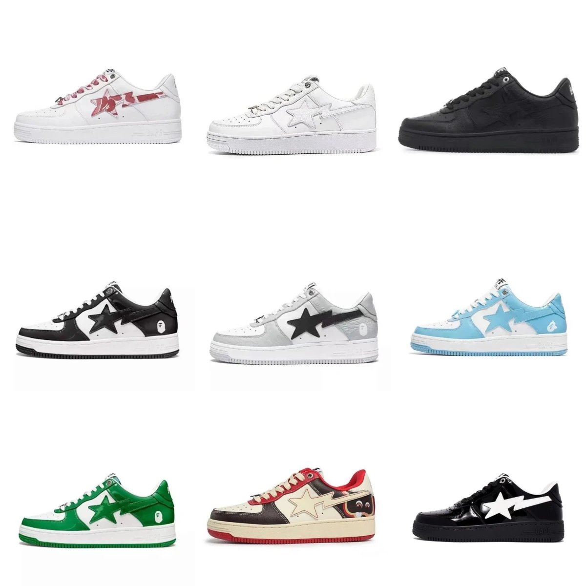 BAPE STA Low Multi-Color Collection