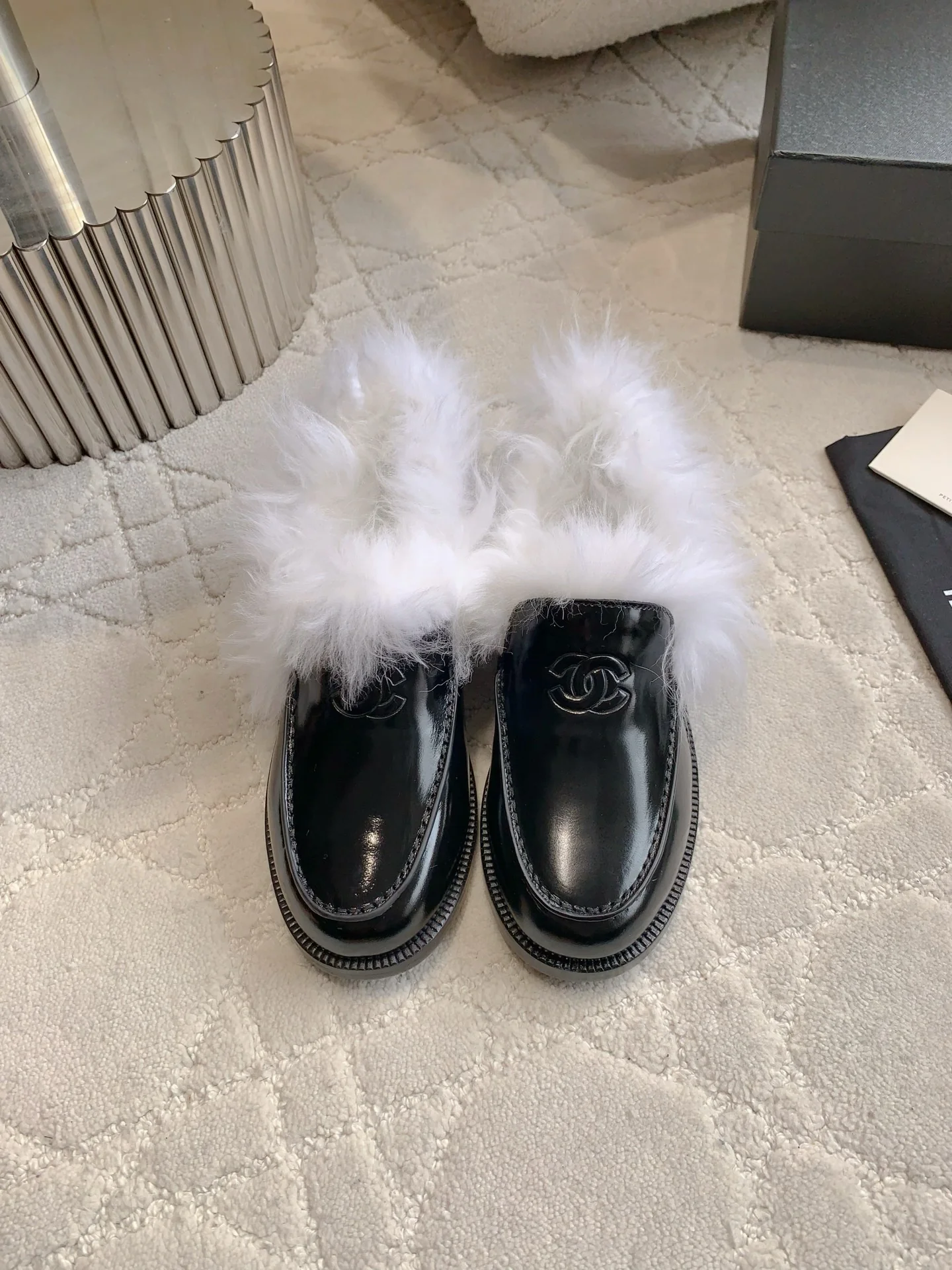 Chan New Furry Loafers