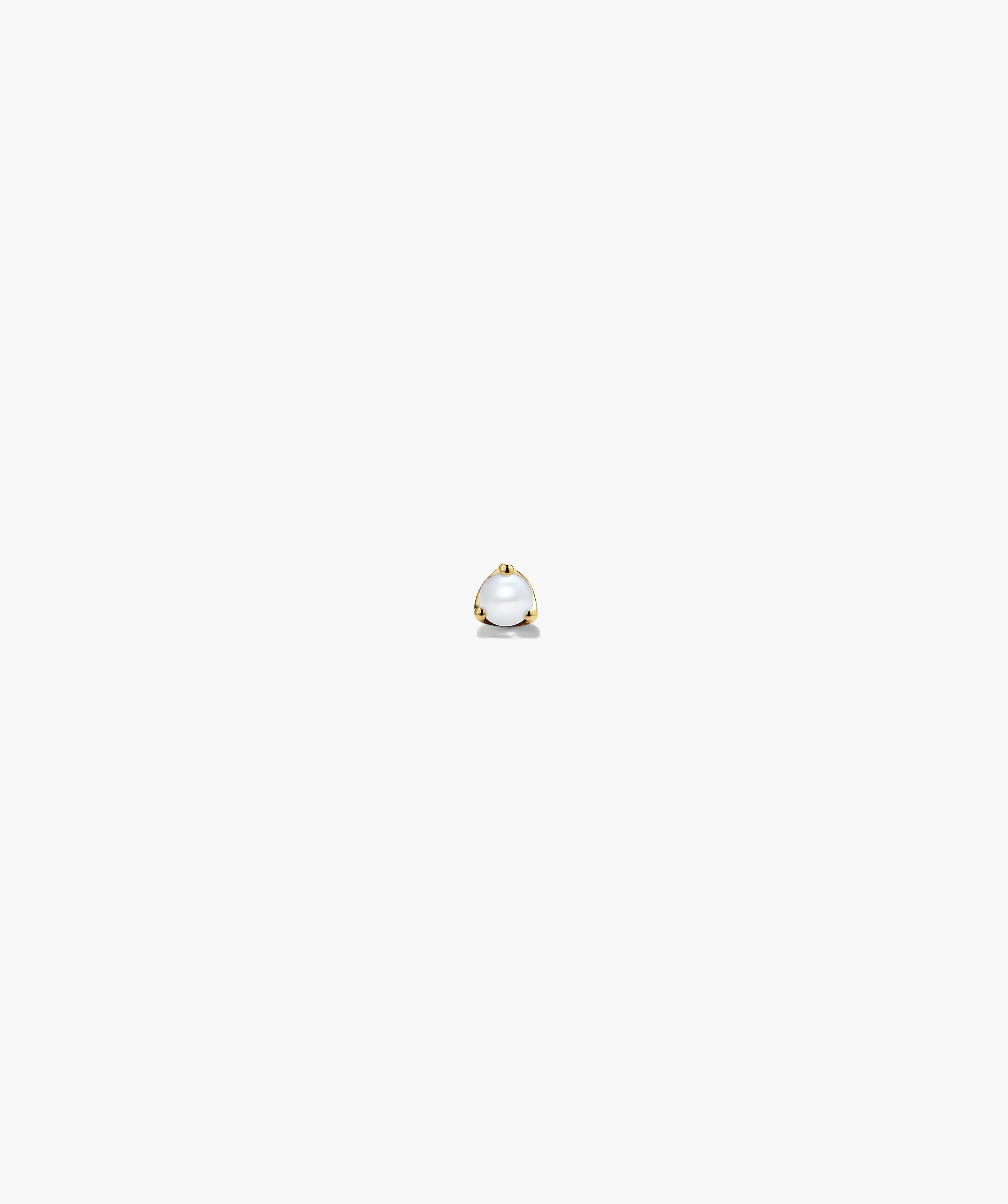 Piercing Studio - Single Gemstone Mini Flat Back Stud
