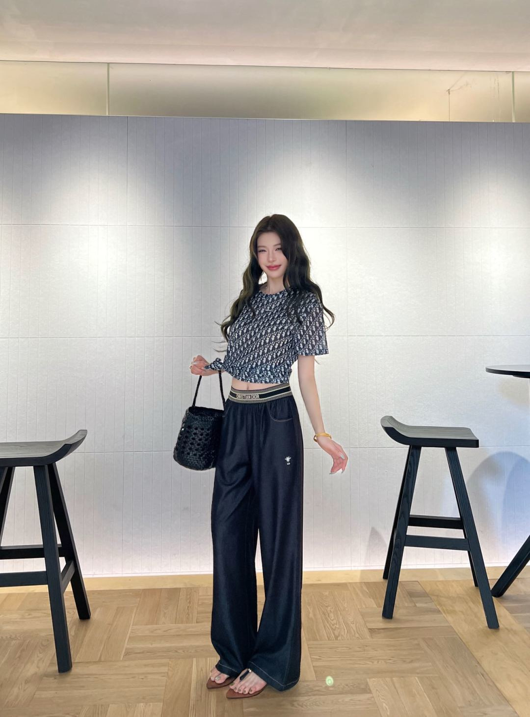 CD New wide-leg jeans