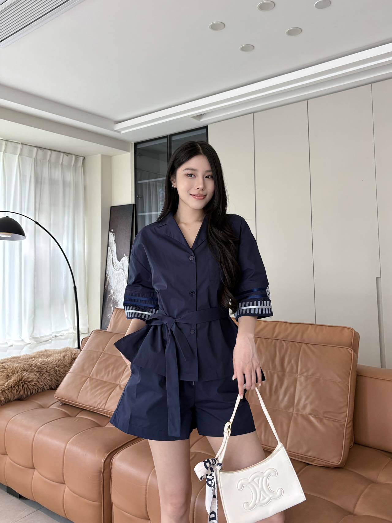 Herm New Belted top