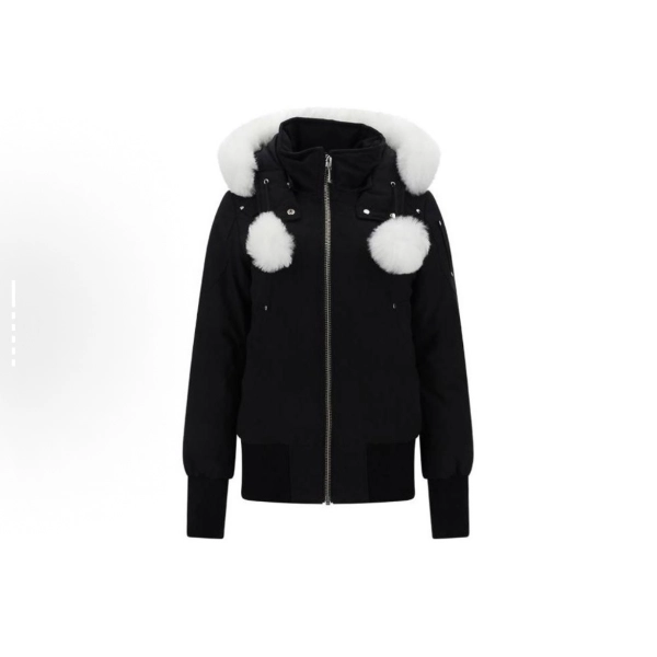 Moose Knuckles Jacket White Fur（NFC) M32LB002S1001