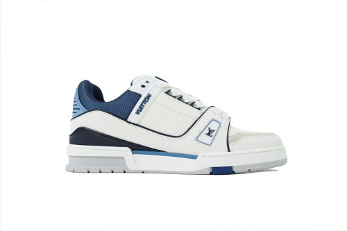 Pkkicks God Batch Louis Vuitton Sneakers New White Blue (NFC)