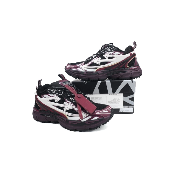 OFF-WHITE Out Of  Black Purple Re OMIA295F24 FAB00 10012