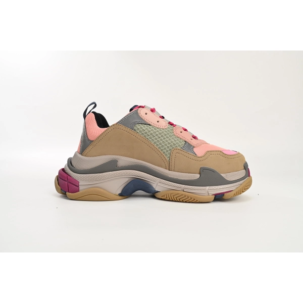 Balenciaga Triple S Grey Pink 490672 W09O5 1036
