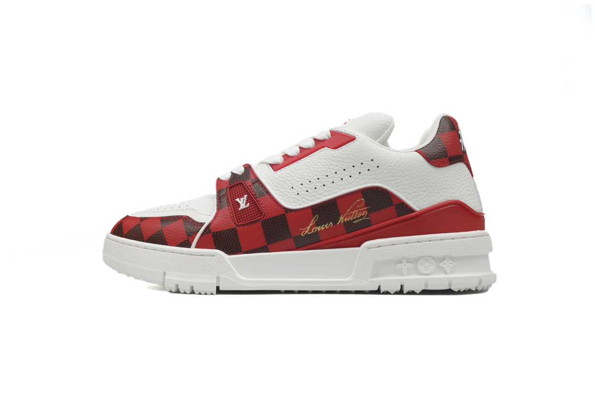 Pkkicks God Batch LOUIS VUITTON Trainer Rendering Green Cloth