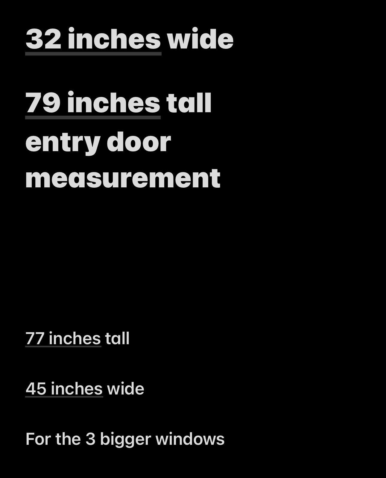 Perforated Window Sticker / Custom / 32inch x 79inch x 1pc / 45inch x 77inch x 3pcs