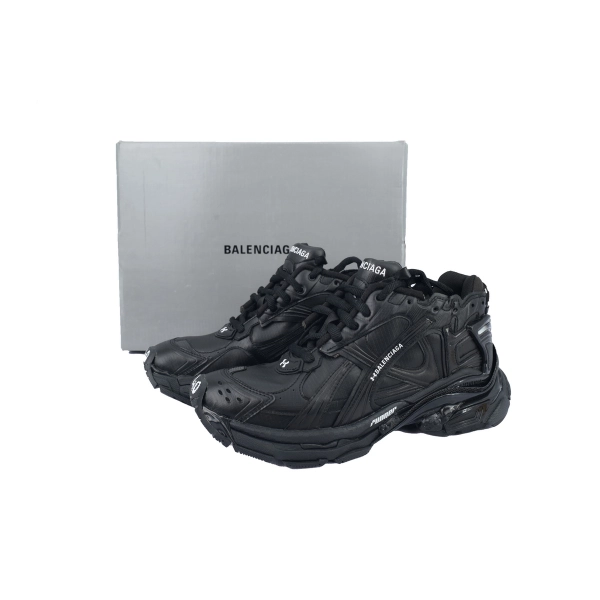 Under Armour x Balenciaga Runner Sneaker 'Black' 813793 WRUCU 1000