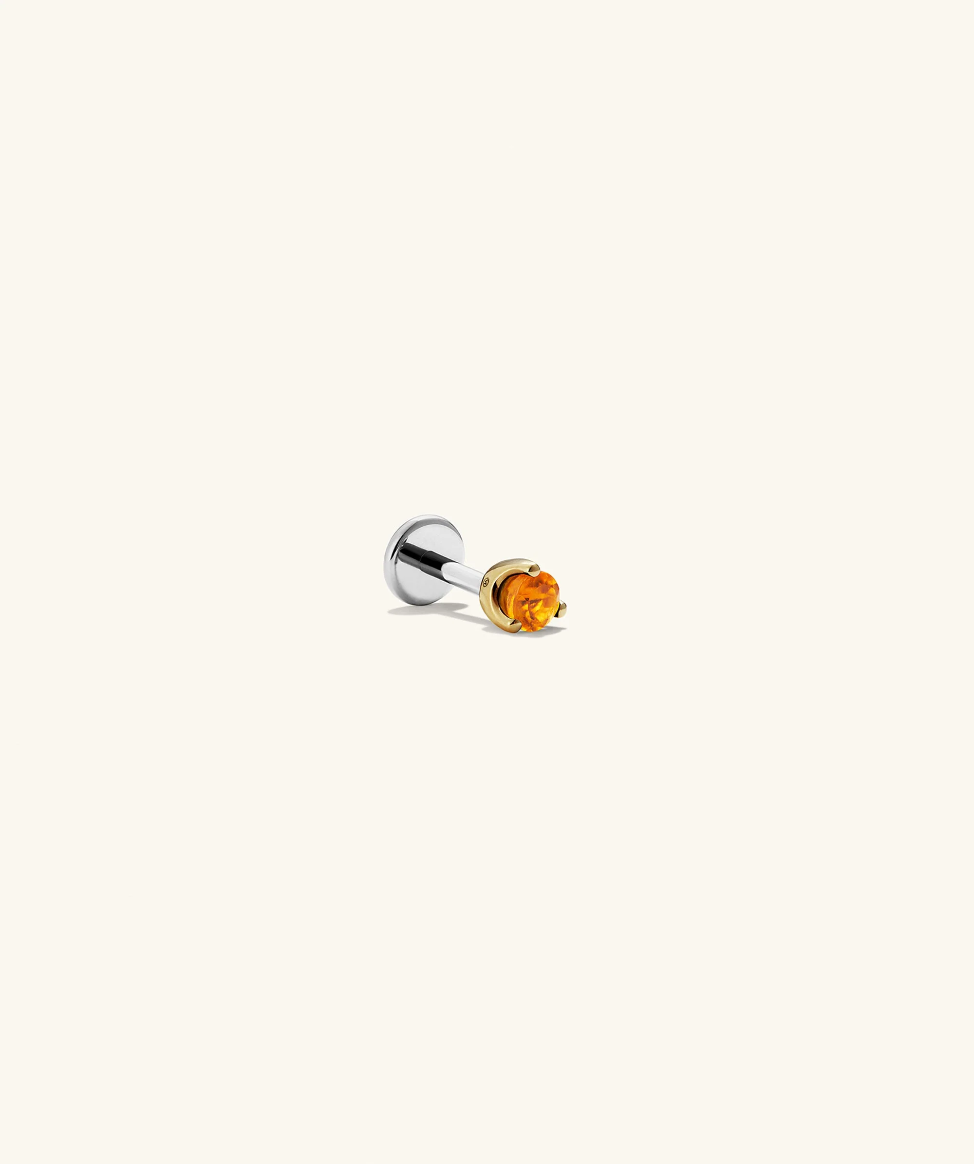 Piercing Studio - Single Gemstone Mini Flat Back Stud