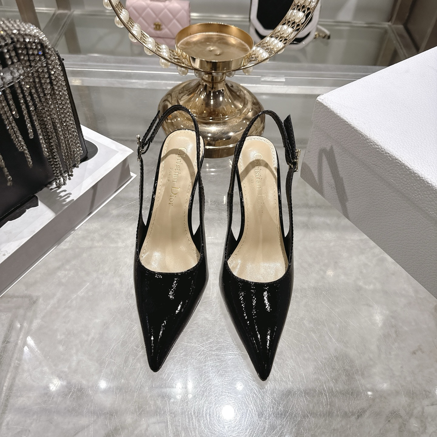 CD New Pointed Toe Mary Jane High Heels