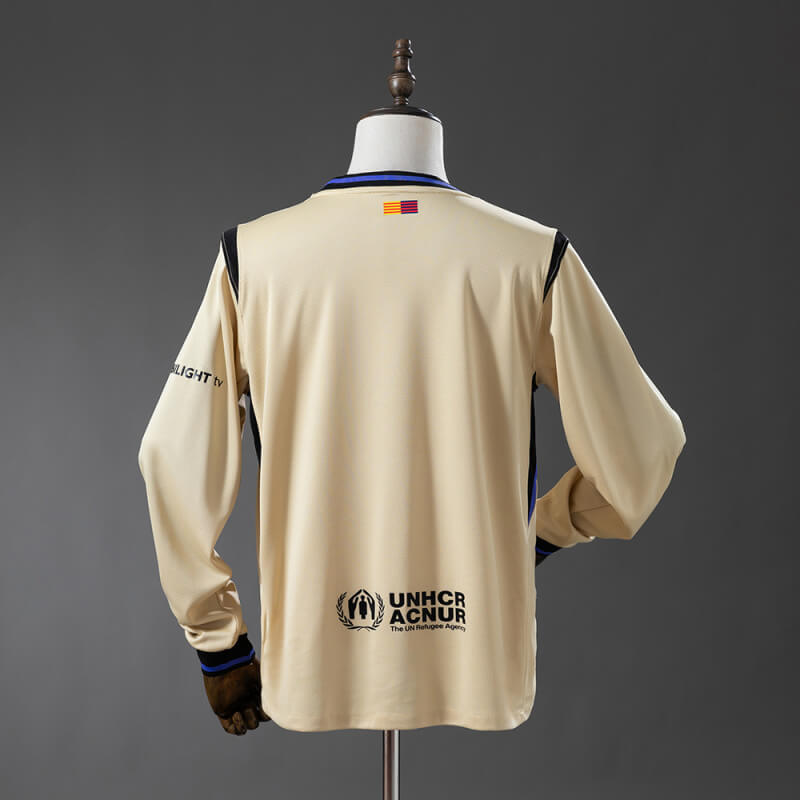 Barcelona 25/26 Away Long Sleeve Fan Jersey