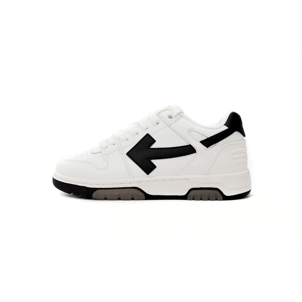 OFF-WHITE Out Of Office OOO 30 MM Low Tops Black White Blue OMIA189C99LEA0040110
