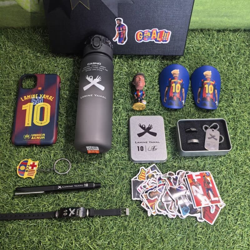 Barcelona Lamine Yamal 10 Gift Bundle (with phone case)