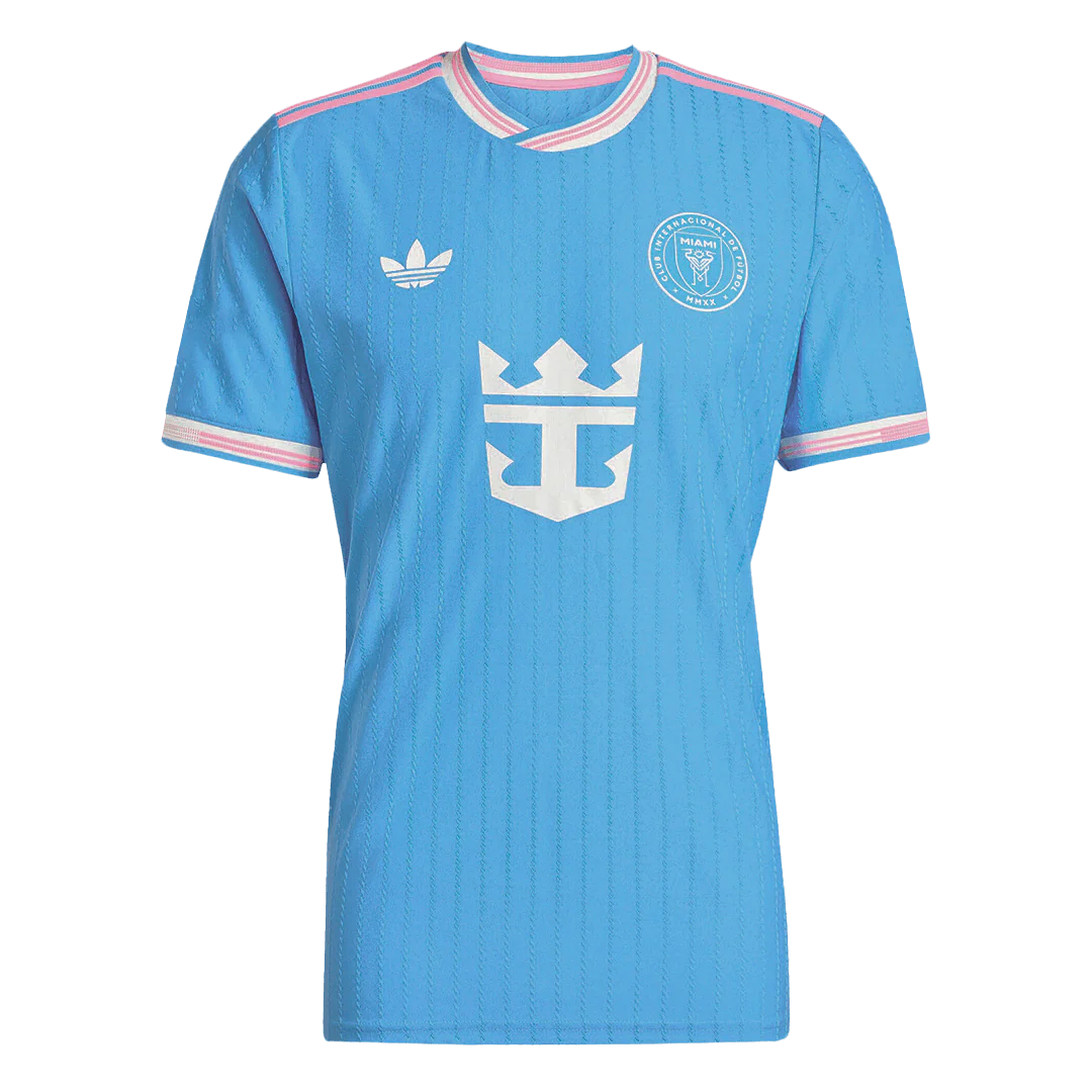 Inter Miami Player Version Third away Soccer Jersey 2025 Blue
