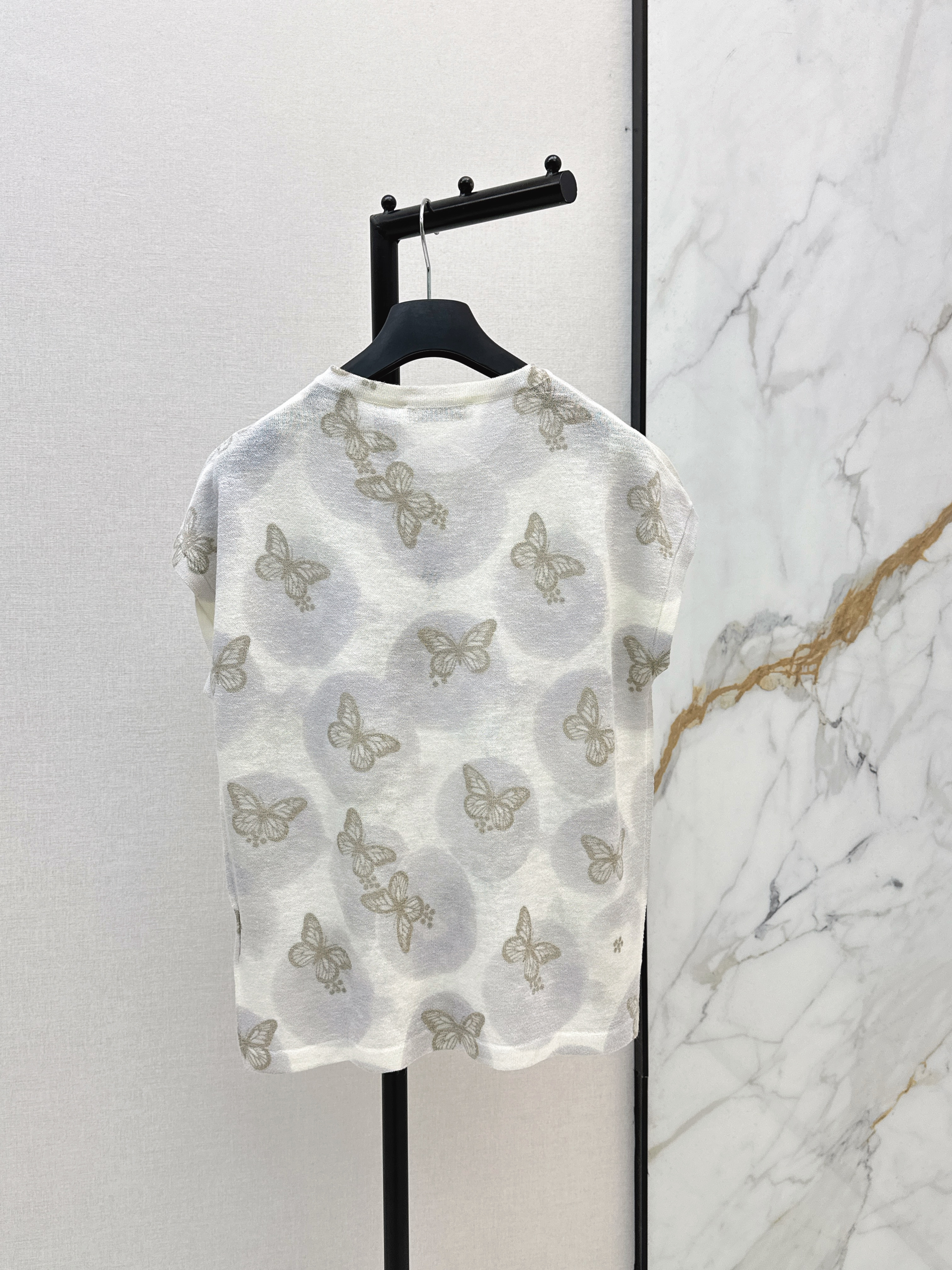 CD New Printed knit short-sleeve