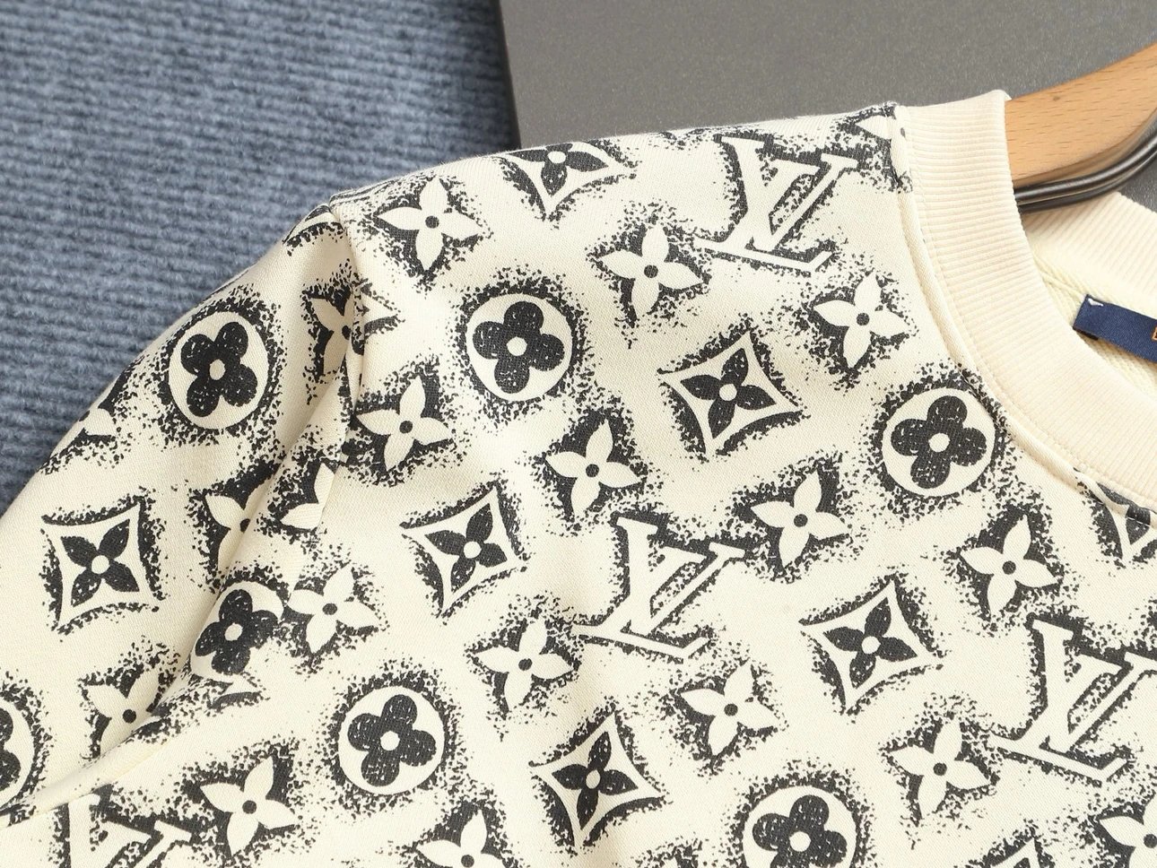 Louis Vuitton Monogram Splatter Crewneck Sweatshirt Collection