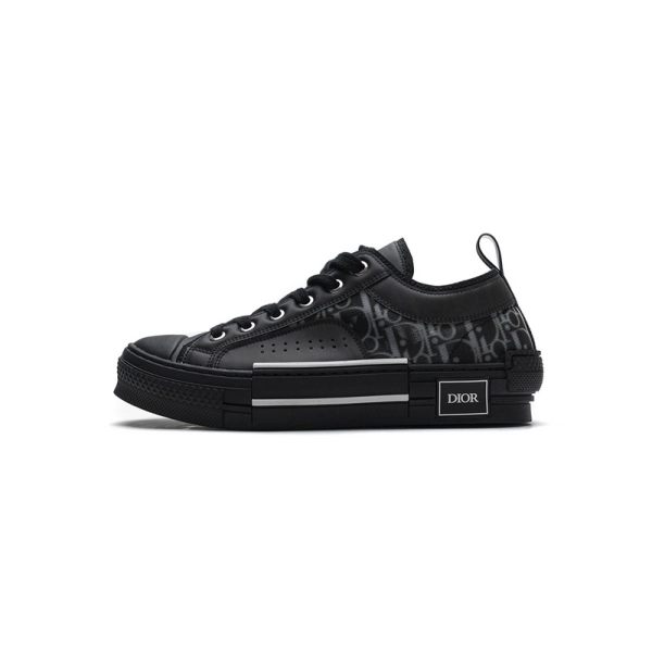 Dior B23 HT Oblique Transparency Low H565 Black