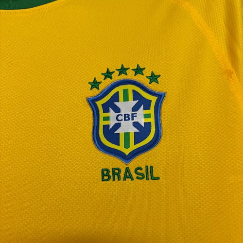 Retro Brazil 2010 Home Jersey