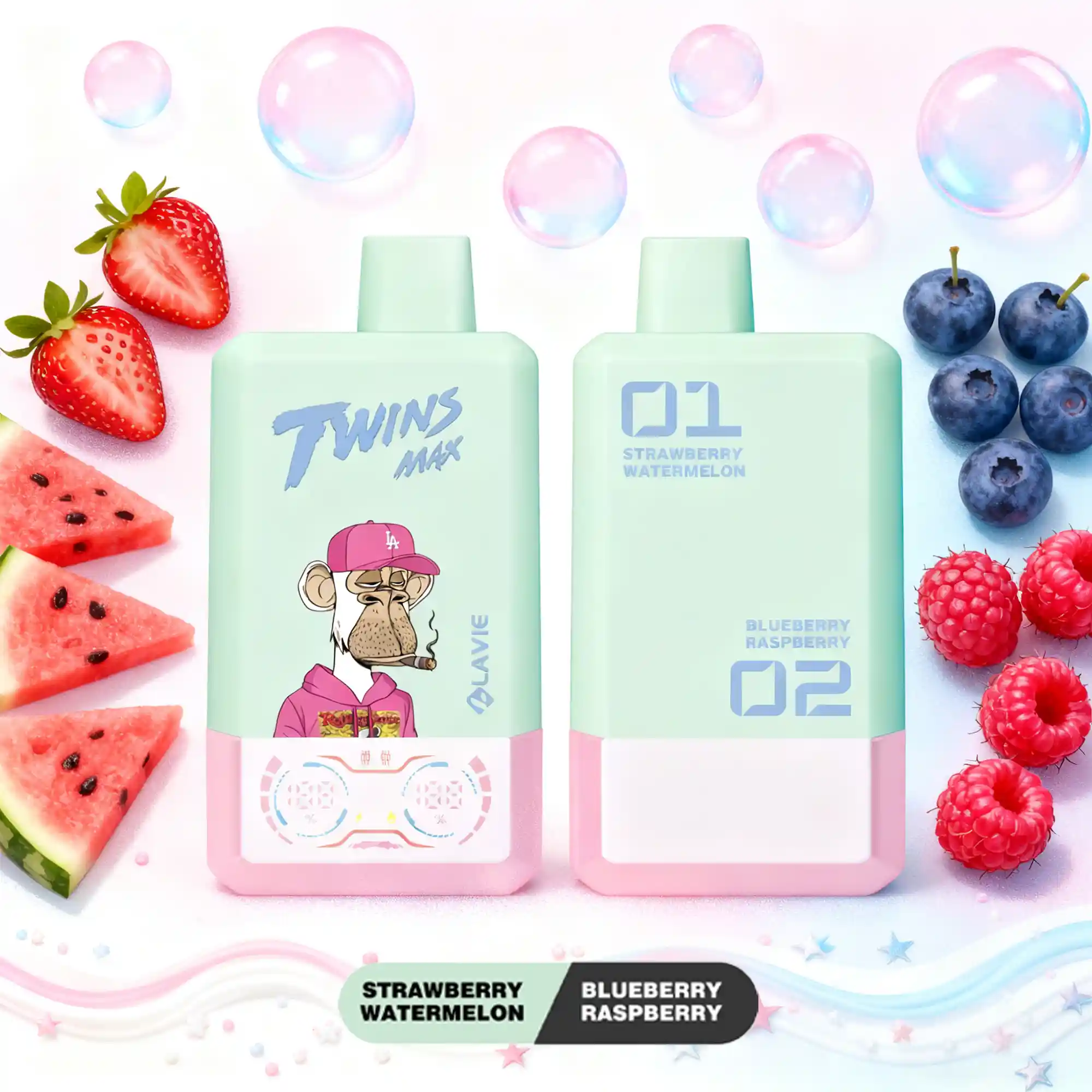 LAVIE TWINS MAX 70000 PUFFS - 10 Flavours