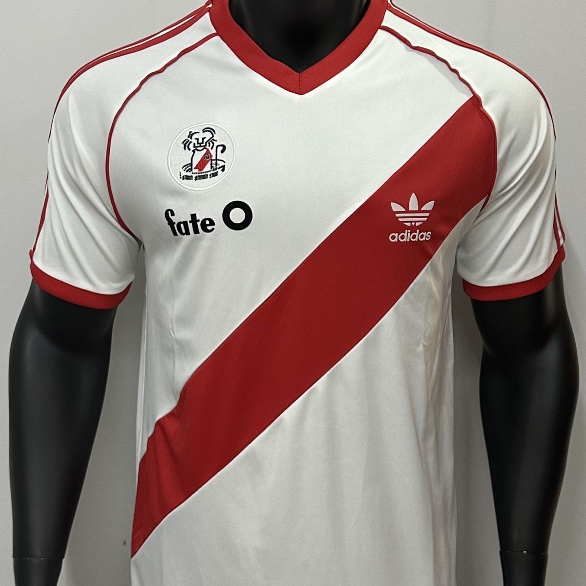 1986 River Plate Home Retro Football Jersey