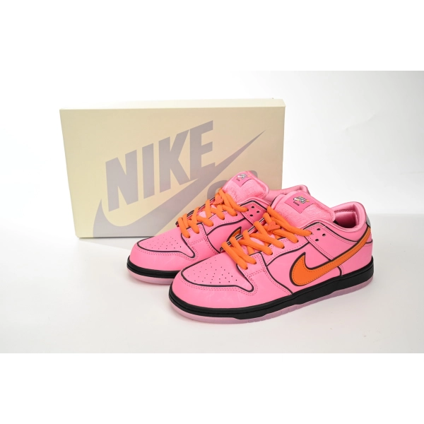 The Powerpuff Girls x Nike SB Dunk Low “Blossom” FD2631-600