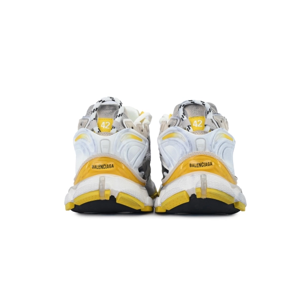 Balenciaga Runner Sneaker 'White Yellow' 772767 W3RNY 9170