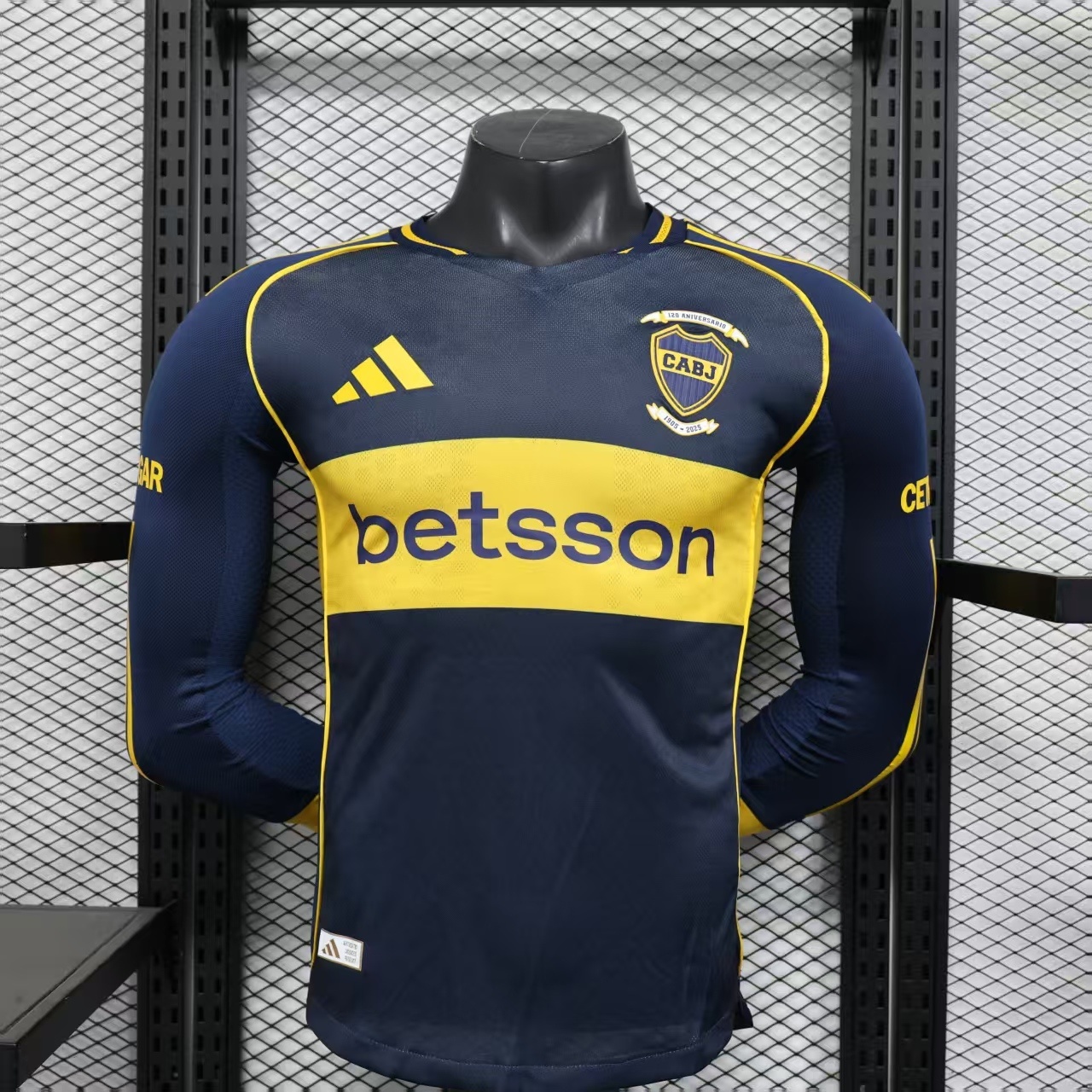 Boca Juniors Home Long Sleeves Player Football Jersey 25/26